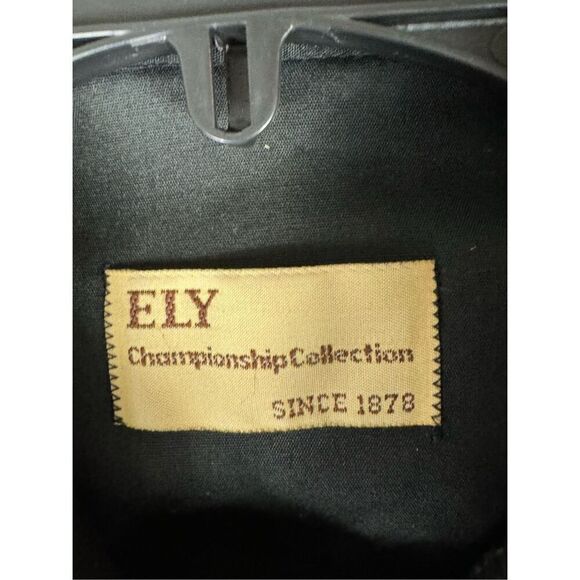 Ely Cattleman Collection Womens Vintage Pearl Snaps Blouse Size 8 - Picture 2 of 4